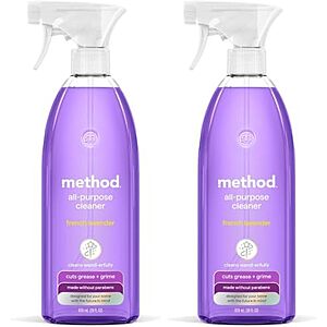 $5.03* | 2-Pk 28-Oz Method All-Purpose Cleaner Spray (French Lavender) at Amazon