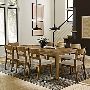 Costco Members: Clayton Dining Table and 8 Chairs $1299.99