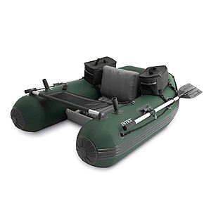 1-Person INTEX Big Catch Pro Inflatable Fishing Float Tube w/ 2x 54″ Oars (Green) $194.99 + Free S&H at Amazon