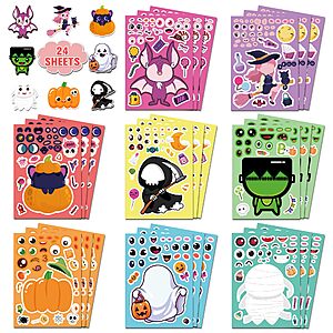 Amazon – Halloween Party Favor & DIY Craft Stickers $3.59 w/ Code (40% Off)