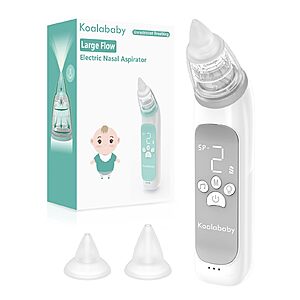 Amazon – Koalababy Electric Nasal Aspirator $14.99 w/ Code (50% Off)