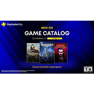 PS Plus Extra / Premium Games: Helldivers 2, Kingdom Come: Deliverance II, Vampire Survivors, Hell is Us & More