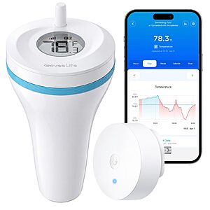 GoveeLife P2 Smart Wireless Pool Thermometer $23 @ Amazon