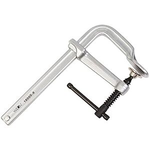 [NEW, AC] $40.43 | Wilton Regular-Duty F-Clamp, 8" Opening, 4-3/4" Throat, 1800 Lbs. Clamping Force (1800S-8) at Amazon
