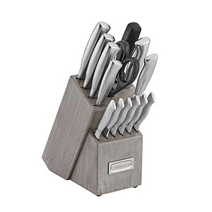 15-Piece Cuisinart Classic Stainless Steel Knife Block Set (C77SS-15PT) $38.69 + Free Shipping