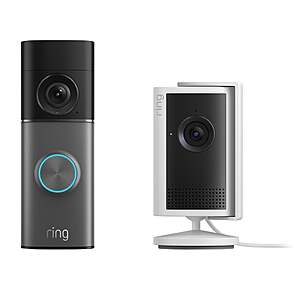 Ring Wired Doorbell Pro and Indoor Cam Plus Bundle $199.99 free shipping Costco.com