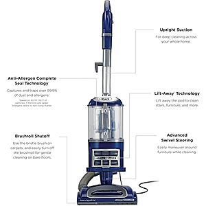 Shark Navigator Lift-Away Vacuum, Carpet and Pet Hair - $149.00 - Amazon