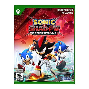 Sonic X Shadow Generations (Xbox) $10.99 + Free Shipping w/ Prime or $6 Fee per Order