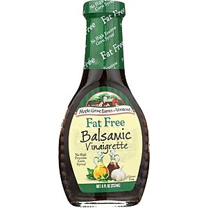 Maple Grove Farms Fat Free Salad Dressing, Balsamic Vinaigrette, 8 Ounce~$2.84 With S&S @ Amazon