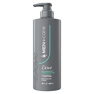 Three for $12.91 or less S&S/MULTIBUY AMAZON Dove Men Dandruff Defense 2-in-1 Shampoo & Conditioner for Flakes 18oz | Anti-dandruff,