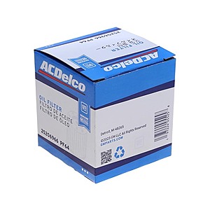 ACDelco GM Genuine Parts PF64 Oil Filter $3.99 + Free Shipping w/ Prime