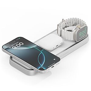 NOCO XGrid XDP3 3-in-1 Wireless Charging Station - $61.72