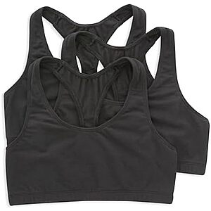 [AC] $7.49* | Hanes Women's Racerback Cotton T-Back Bralette at Amazon
