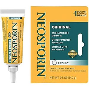 [SnS, AC] $2.69* | 0.5-Oz Neosporin Original First Aid Triple Antibiotic Ointment at Amazon