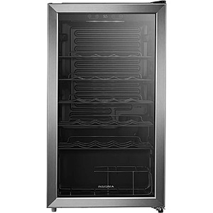 Insignia™ - 29 Bottle Wine Cooler with ENERGY STAR Certification - Stainless Steel Look $199.99 Bestbuy.com