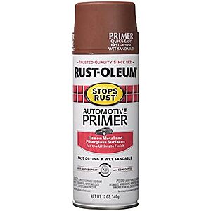[NEW] $6.47 | 12-Oz Rust-Oleum Stops Rust Automotive Primer Spray (Flat Red) + $0.71 credit at Amazon