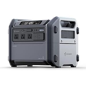 $329.98* | Segway Cube 1000 LiFePO4 1024Wh 2200W Power Station + Free Shipping at Amazon