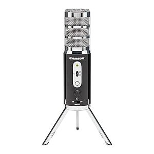 Samson Satellite USB/iOS Condenser Microphone w/ 3-Pattern Selection & 24-Bit/96kHz Audio $17.94 + Free Shipping w/ Prime or on $35+