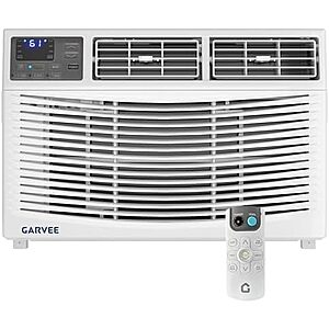 $199.98* | GarveeTech 8,000 BTU Window Air Conditioner with Remote, Cools Up to 350 Sq. Ft. at Amazon