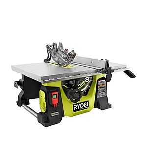 Ryobi ONE+ HP 18V Brushless Cordless 8-1/4 in. Compact Portable Jobsite Table Saw (Tool Only) $234