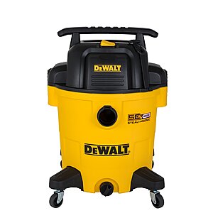 DEWALT Stealthsonic Quiet 12-Gallon 5.5 HP Corded Wet/Dry Shop Vacuum with Accessories Included, $119, Lowe's
