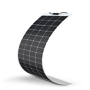 Renogy Flexible Solar Panel 100 Watt, 240° Ultra Flex Bendable $200.49