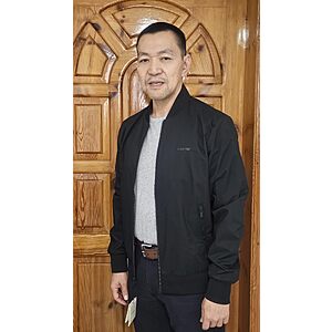 $64.50 FS AMAZON Calvin Klein Men's Matte Logo Zip Bomber Jacket  size S-XXL