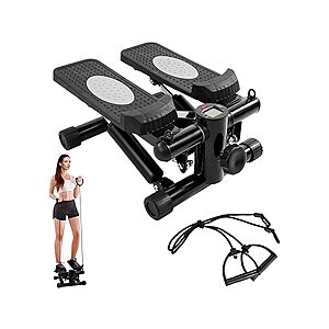 $24.99: Signature Fitness Mini Stepper with Resistance Bands at Woot!