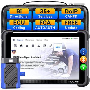 MUCAR 892BT AI-Assisted Bidirectional Scan Tool, Full System OBD2 Scanner, Bi-Directional OBD2 Scanner Diagnostic Tool $479 AC + Free Shipping