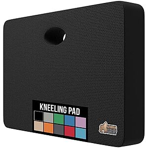 $12.99* | 17.5" x 11" GORILLA GRIP Extra Thick 1.3" Soft Foam Kneeling Pad at Amazon