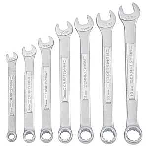 CRAFTSMAN 12 Point Metric Wrench Set 7 pc $14.99