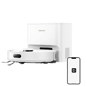 DREAME D20 Air Plus Robot Vac and Mop Combo with 20,000Pa Suction $239