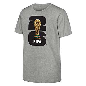 FIFA World Cup Tee's from $4.26 + Free S&H w/ Walmart+ or on $35+
