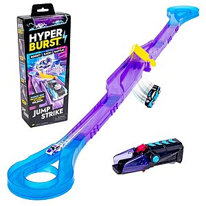 Goliath Hyper Burst Jump Strike Race Track & Battle Playset w/ 2 Micro Scale Cars $4.70 + Free Shipping w/ Prime or on orders $35+