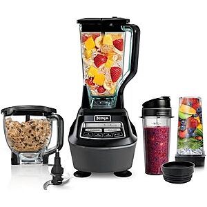 $110.99* | Ninja BL770 Kitchen Blender System w/ 72-Oz Pitcher, 8-Cup Bowl, 2x 16-Oz Cups at Amazon