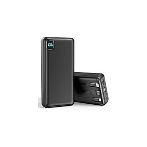 Pomohome 50000mAh Power Bank, Fast Charging Portable Charger $9.99