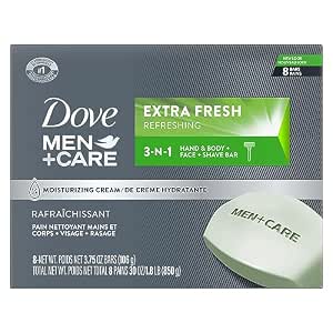 $22.20-$26.10 S&S Q AMAZON 24 Bars (3 x 8) of DOVE MEN + CARE 3 in Cleanser for Body, Face, and Shaving   3.75 oz