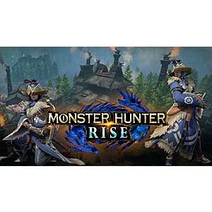 Nintendo Switch Digital: Monster Hunter Rise + Sunbreak $9.99 or Rise only $7.99