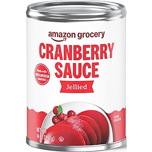 $1.42 or less S&S  Amazon Grocery, Jellied Cranberry Sauce, 14 Oz