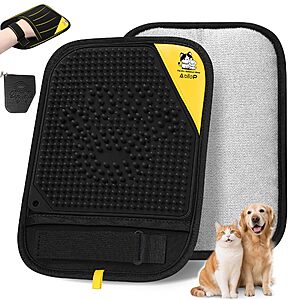 Aollop Double Sided Pet Hair Remover Glove $6 @ Amazon