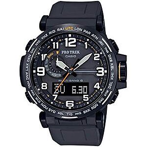 $252* | 51.5mm Casio PRW-6600 Men's Pro Trek Stainless Steel Quartz Watch at Amazon