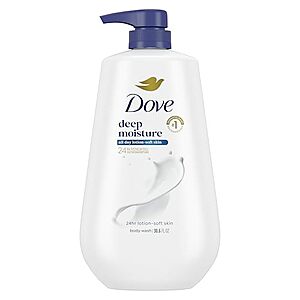 30.6-Oz Dove Body Wash (Deep Moisture) 3 for $18.70 ($6.23 each) w/ S&S + Free Shipping