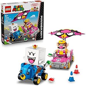 $32.99* | 512-Pc LEGO Super Mario: Mario Kart Wario & King Boo Building Set at Amazon