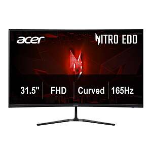 Acer Nitro 32” Class FHD Curved Monitor $149.99 Free Shipping Costco.com