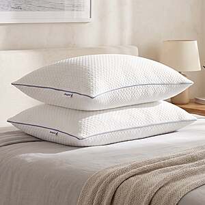 Beautyrest Cooling Memory Foam Cluster Pillow, 2-pack $23.99 Free Shipping Costco.com