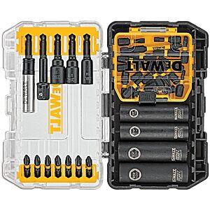 DEWALT Screwdriver Bit Set, Impact Driver Bit Set, FlexTorq, 35-Piece (DWA2T35IR) $22.63
