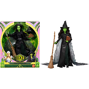 Wicked: For Good Deluxe Elphaba Doll $15.29 + Free Shipping