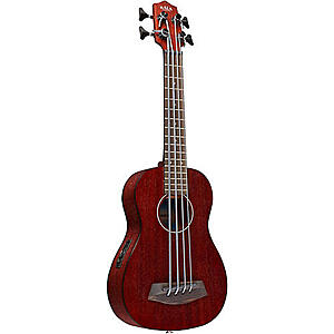 Kala Rumbler Fretted Acoustic-Electric U-Bass Natural (Mahogany) $279