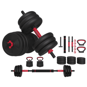 FitRx SmartBell 60 lbs. 4-in-1 Adjustable Dumbbell, Barbell & Kettlebell Weight Set $84 + Free Shipping