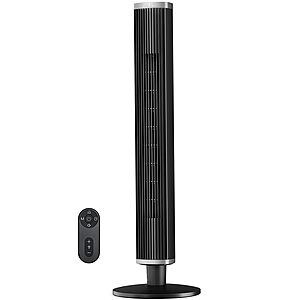 41" COWSAR Bladeless Tower Fan w/ Remote, 6-Speed, 4 Modes & 24H Timer (3 Colors) $44.99 + Free Shipping